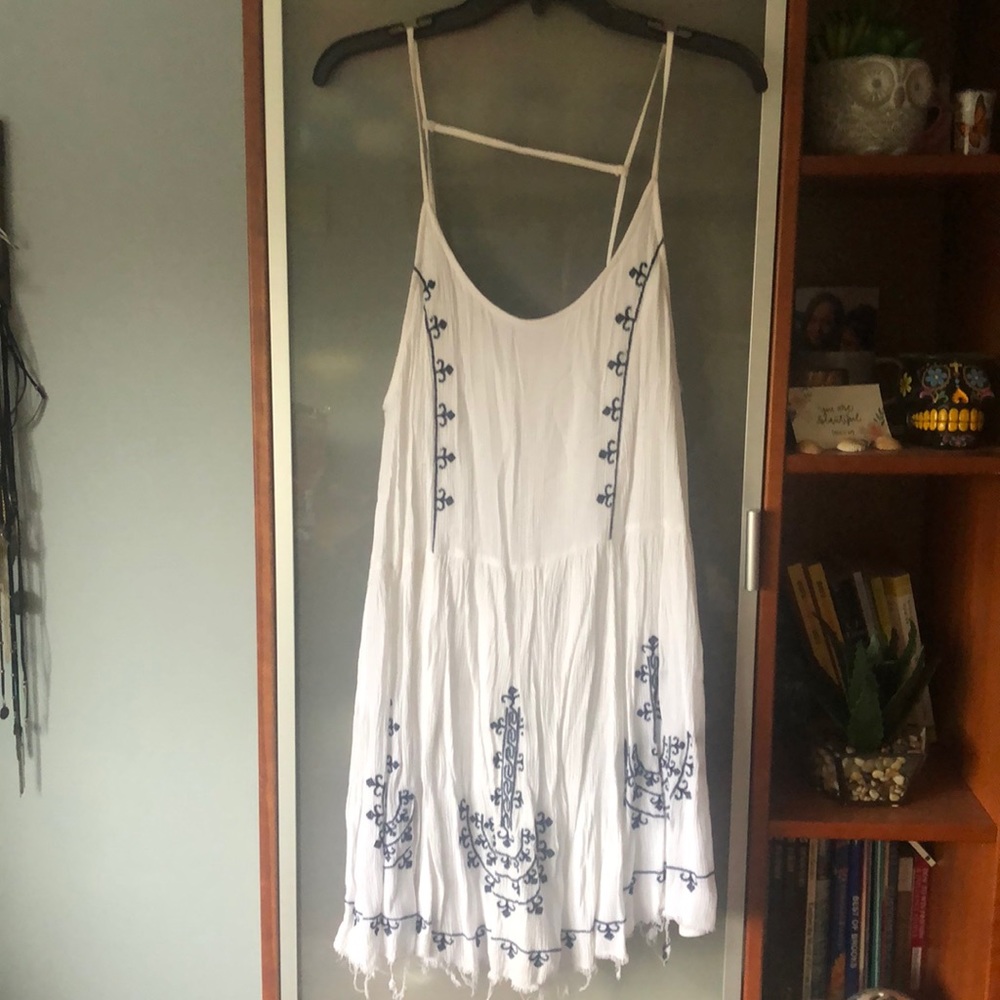 Boho white pacsun summer dress